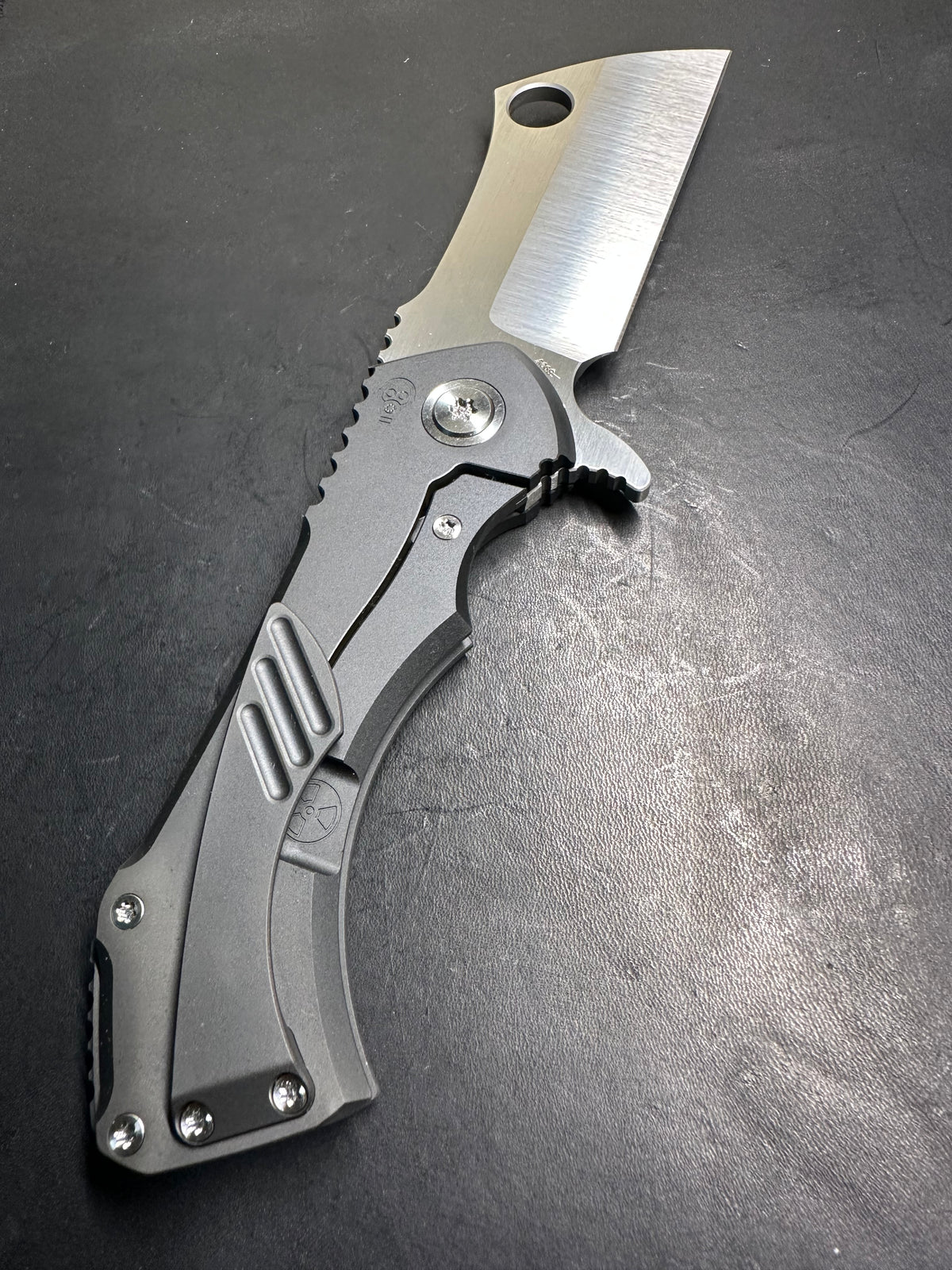 Two tone Satin hang hole, DLC handles V2 FC
