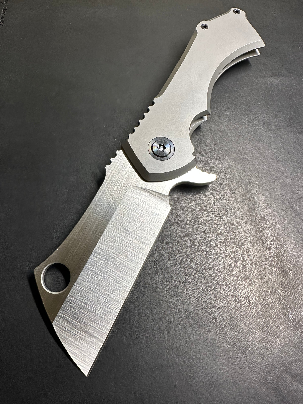 Two tone satin blade, zir blasted handles V2 FC