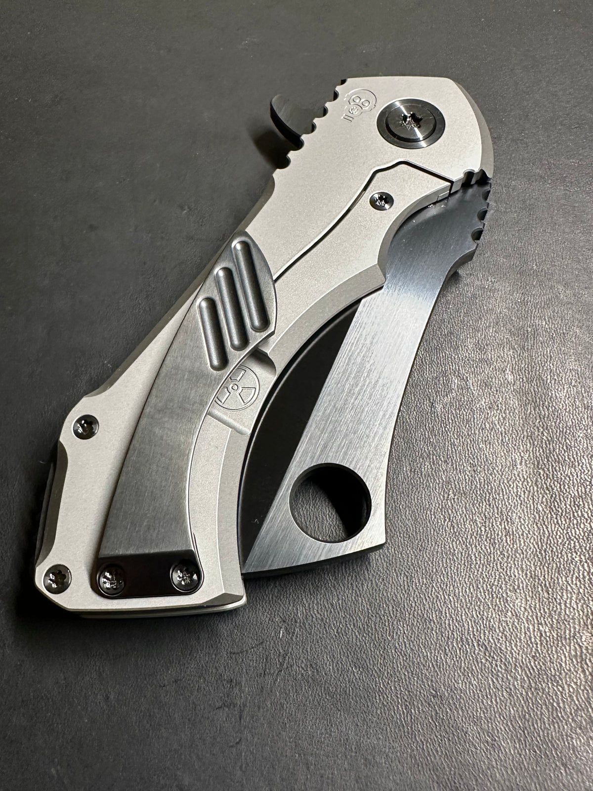 Zir blasted / Satin DLC V2 FC hang hole