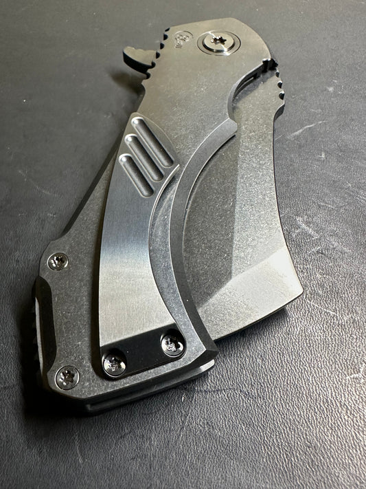 (Coming soon!) Stone polished blackout nested liner Axe Swedge