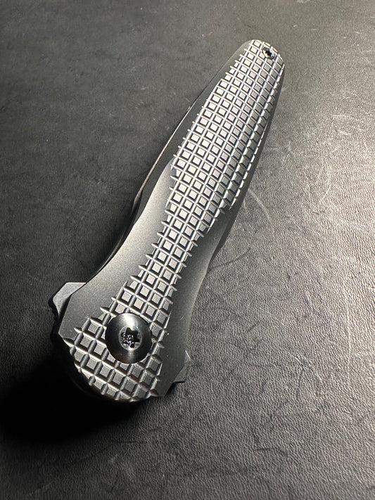 Mini Frag DLC blackout stone polished DLC blade limited