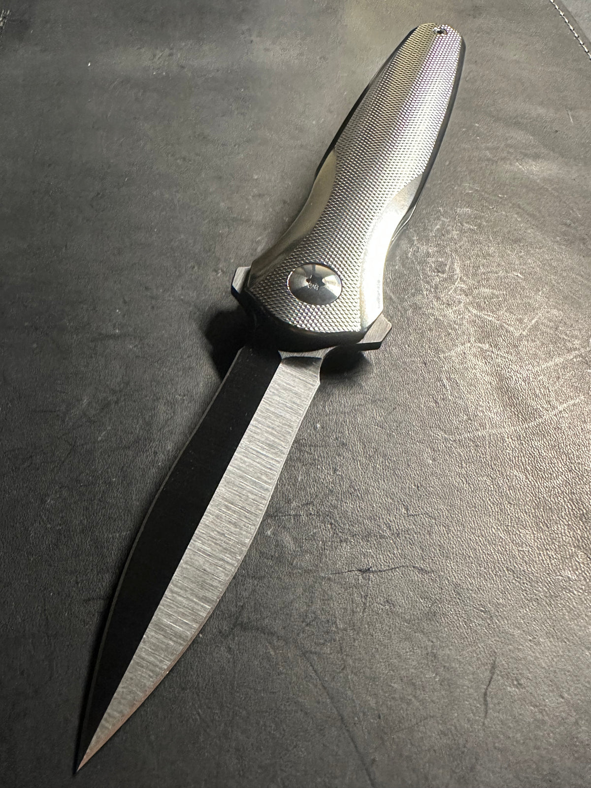 Polished DLC full size knurled, Satin DLC Liability