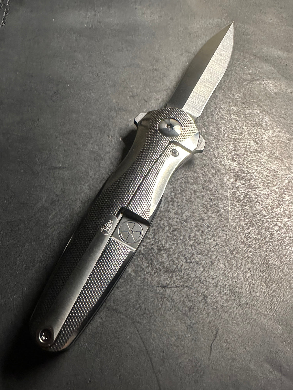 Polished DLC full size knurled, Satin DLC Liability