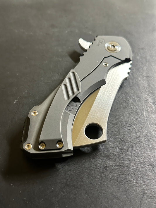 2 tone DLC handles V2 satin ground S90V