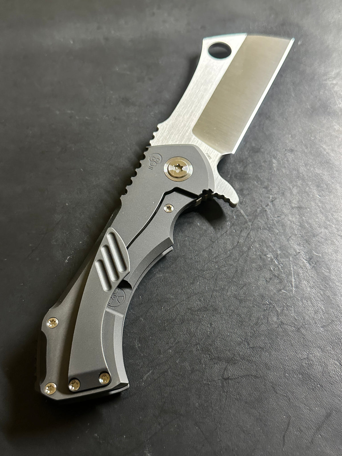 2 tone DLC handles V2 satin ground S90V